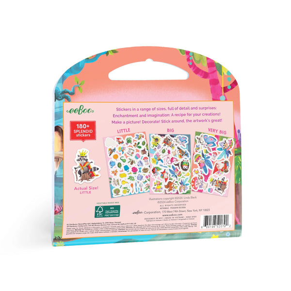 eeBoo Sticker Book - Magical Creatures