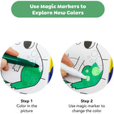 Tiger Tribe Colour Change Colouring Kit - Garden Friends