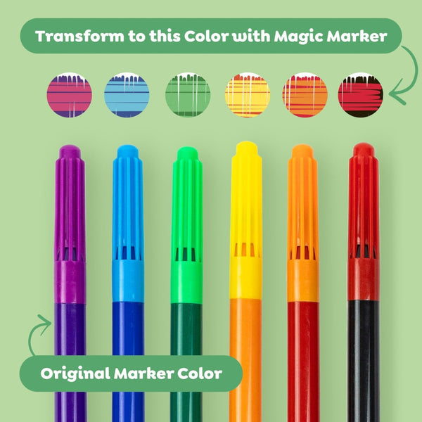 Tiger Tribe Colour Change Colouring Kit - Garden Friends