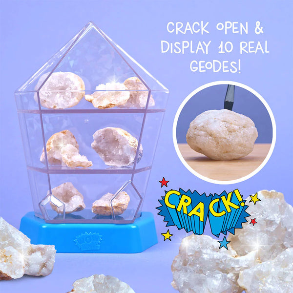 Thames & Kosmos Wow in the World: Break-Open Crystal Geodes