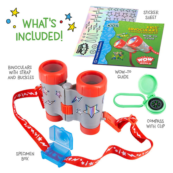 Thames & Kosmos Wow in the World: Kids' Binoculars & Nature Explorer Kit