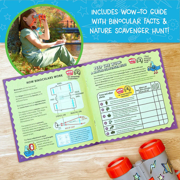 Thames & Kosmos Wow in the World: Kids' Binoculars & Nature Explorer Kit