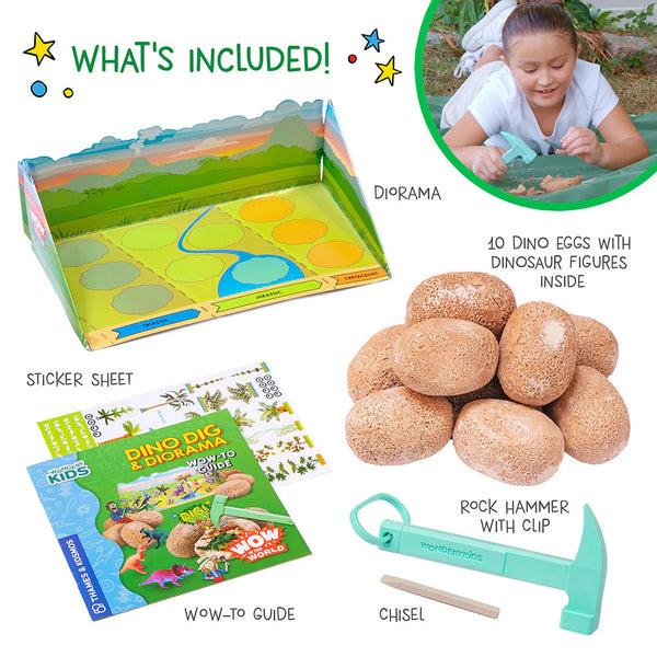 Thames & Kosmos Wow in the World: Dino Egg Dig & Diorama