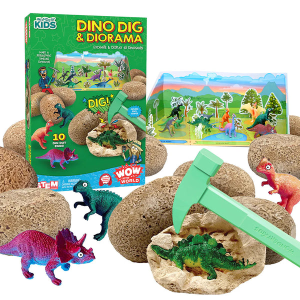 Thames & Kosmos Wow in the World: Dino Egg Dig & Diorama