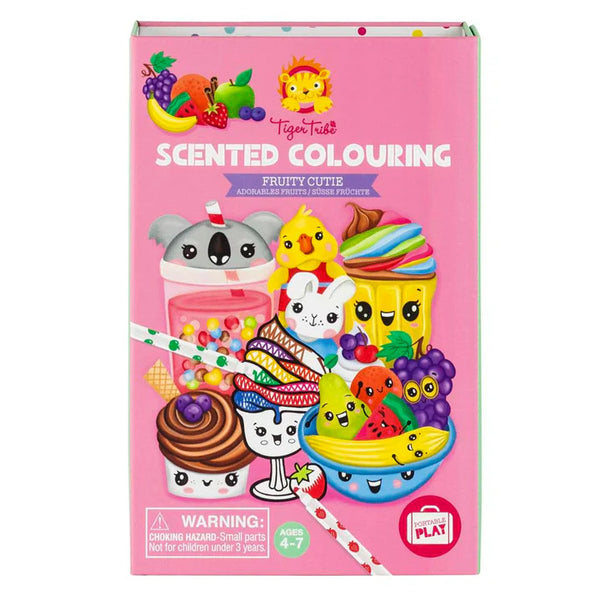 Tiger Tribe Scented Markers Colouring Set - Fruity Cutie