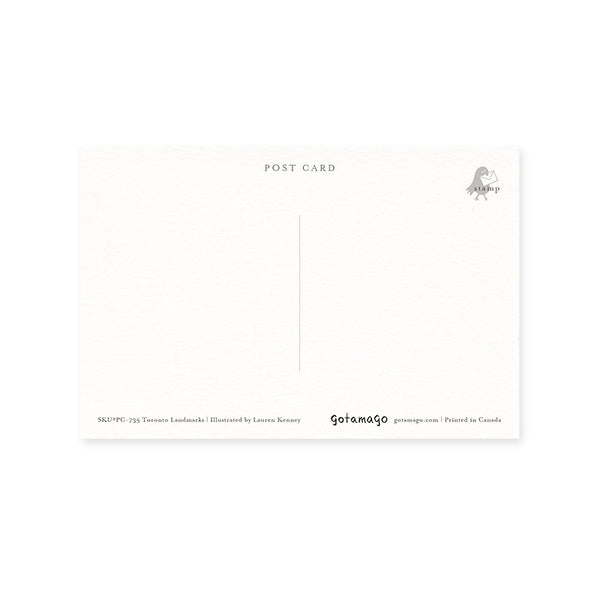 Gotamago Toronto Landmarks Postcard