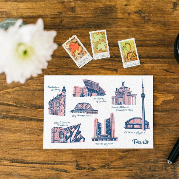 Gotamago Toronto Landmarks Postcard