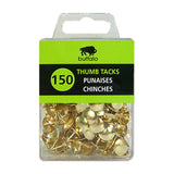 Buffalo Brass Thumb Tacks 150pk