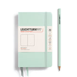 Leuchtturm1917 A6 Pocket Notebooks - Blank MINT GREEN