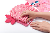 Bright Stripes Magic Scrunch Pillow Kit - Axolotl