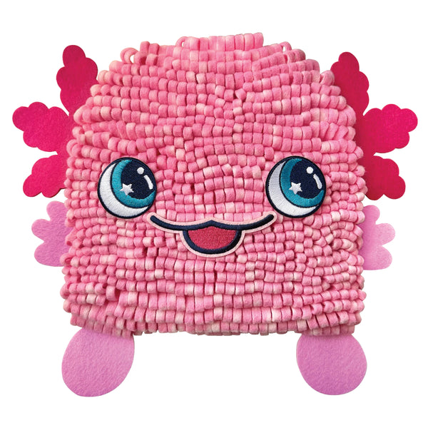 Bright Stripes Magic Scrunch Pillow Kit - Axolotl