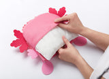 Bright Stripes Magic Scrunch Pillow Kit - Axolotl
