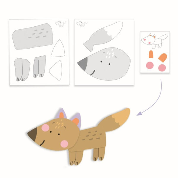 Djeco Finger Painting Kit