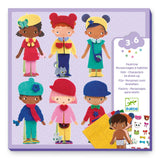 Djeco Collages Kit - Soft Dress-Up