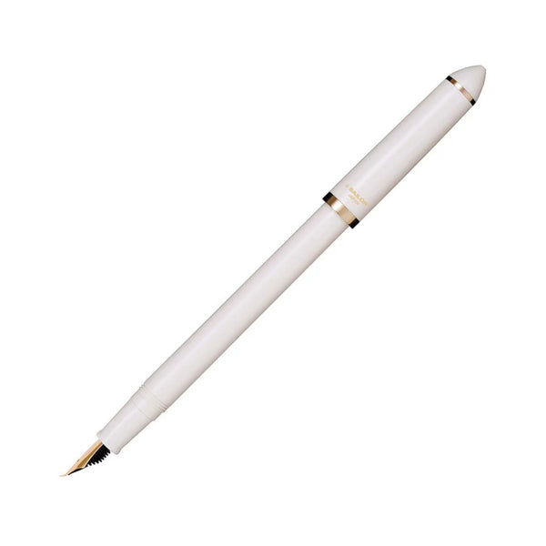 Sailor Fountain Pen, Compass Fude Series Pearl White (40°)