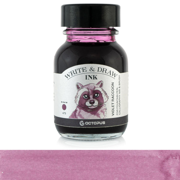 Octopus Fluids Write & Draw Inks VIOLET RACCOON