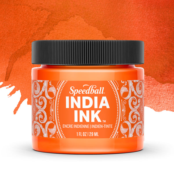 Speedball India Inks 1oz CITRINE