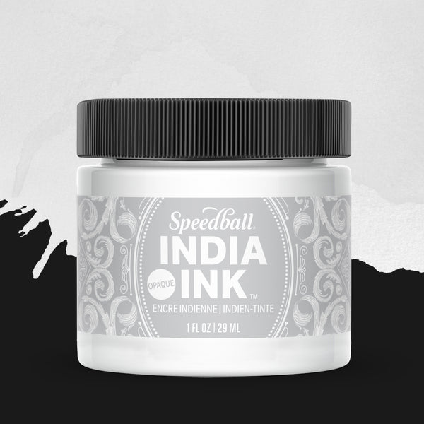 Speedball India Inks 1oz SATIN WHITE