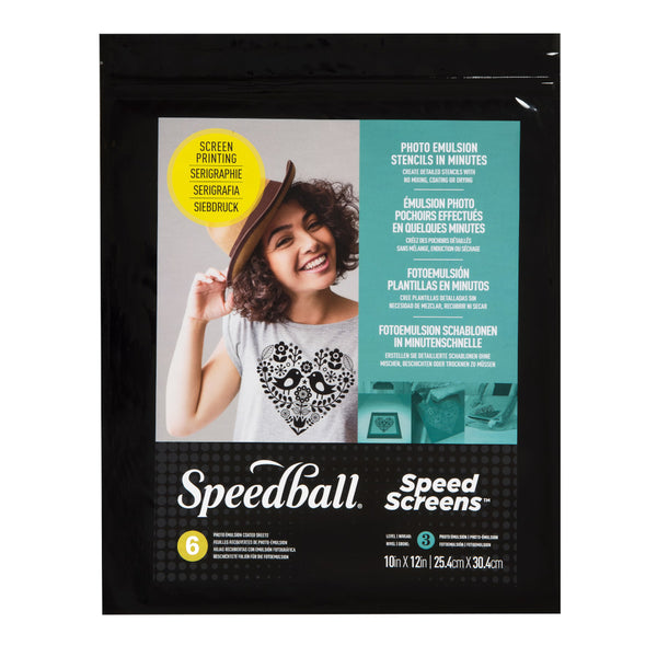 Speedball Photo Emulsion Speed Screens 6pk