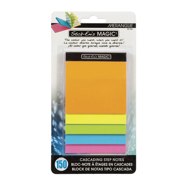 Merangue Stick Em's Magic Cascading Step Notes