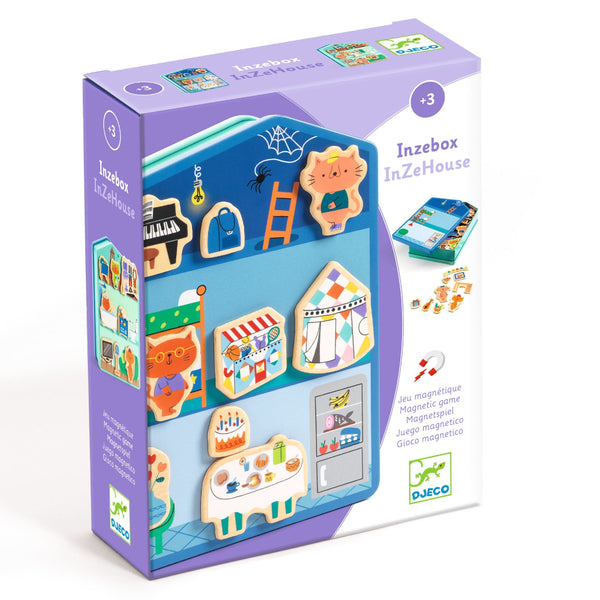 Djeco Inzebox Magnetic Playset - InZeHouse