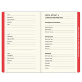 Peter Pauper Press Internet Address & Password Logbook - Mushrooms