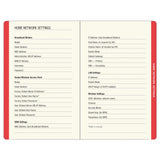 Peter Pauper Press Internet Address & Password Logbook - Mushrooms