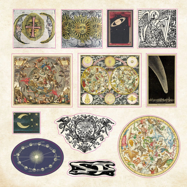 Peter Pauper Press Sticker Book - Celestial Wonders