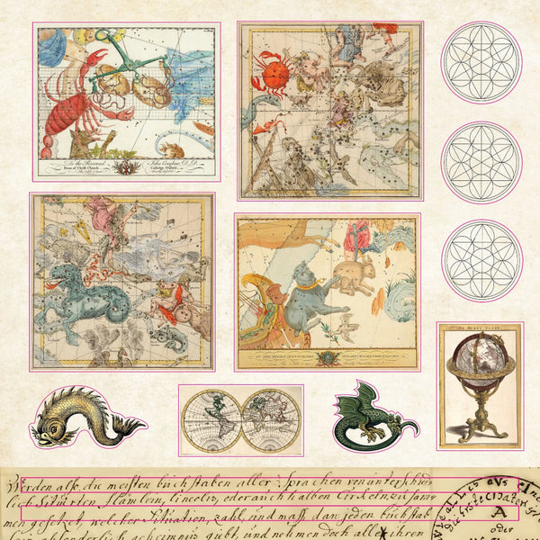 Peter Pauper Press Sticker Book - Celestial Wonders