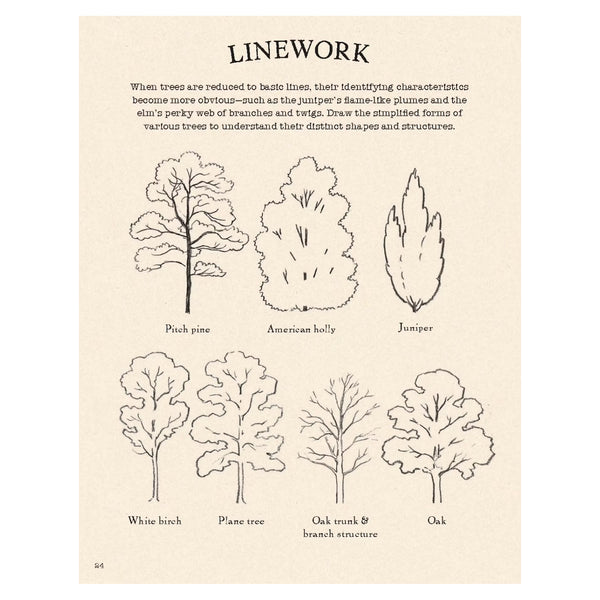 Dover Instruction Book, Nature Drawing: Trees