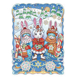 Creative Haven Colouring Book - Boho Bunnies