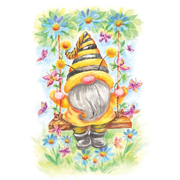 Creative Haven Drawn to Colouring Book - Gnomes & Gardens