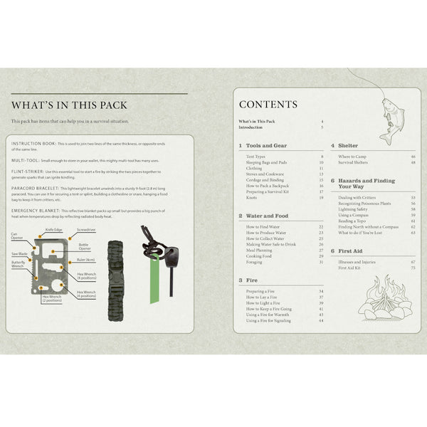 The Ultimate Bushcraft Outdoor Survival Pack