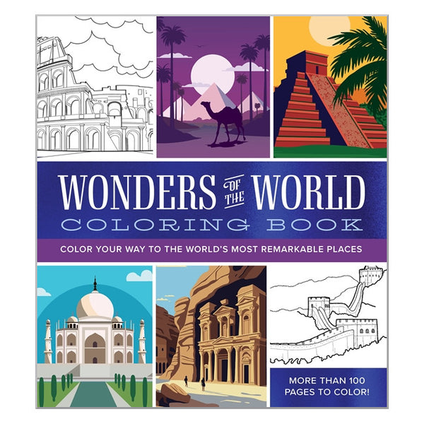 Wonders of the World Colouring Book