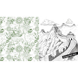 Wonders of the World Colouring Book