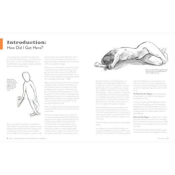 Debt-Free Art Degree: Foundations in Drawing by Marco Bucci