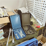 Toyo Steel Trunk Shape Toolbox T-152 Black