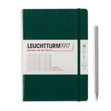 Leuchtturm1917 A5 Medium Address Book - Forest Green