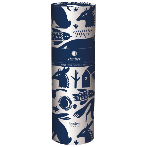 Danica Stainless Steel Water Bottle 17oz Timber
