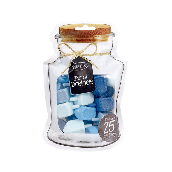 Rite Lite Jar of Dreidels 25pk