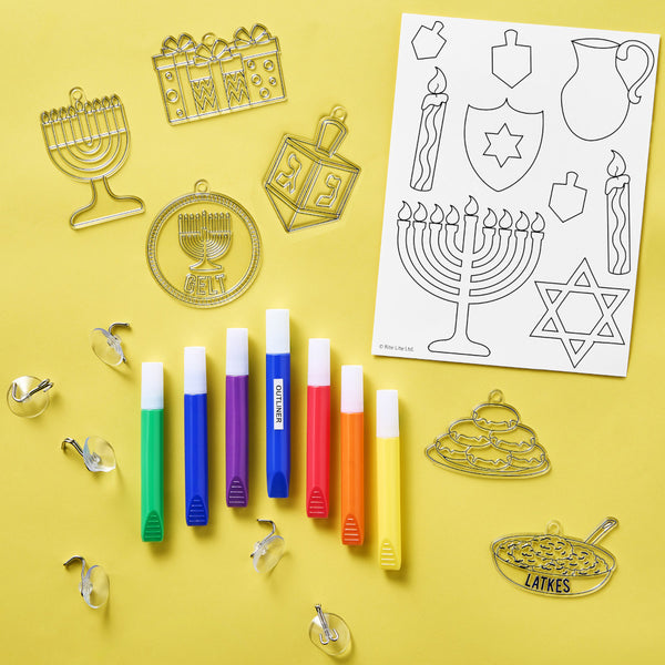 Rite Lite DIY Chanukah Window Art Craft Kit