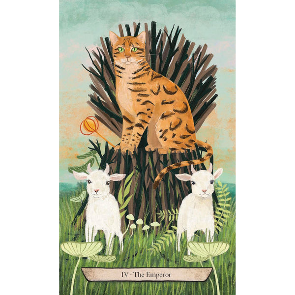 Enchanted Forest Felines Tarot by Jen Sankey & Iva Dukic