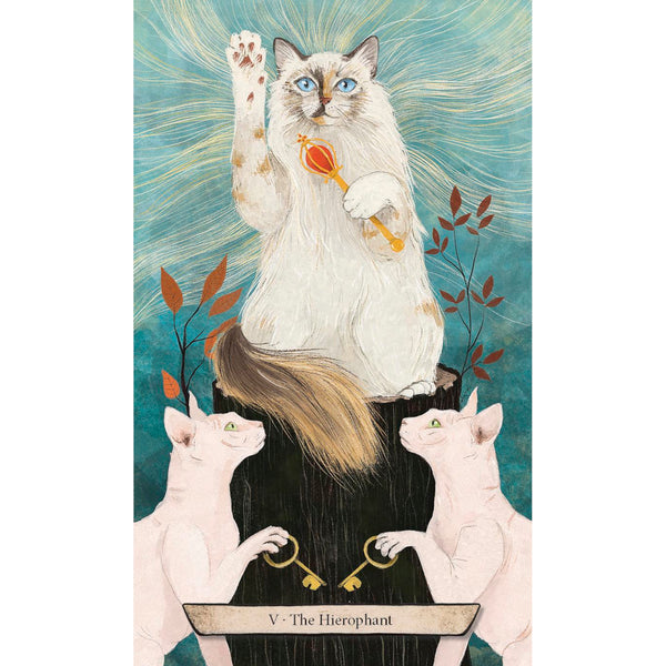 Enchanted Forest Felines Tarot by Jen Sankey & Iva Dukic