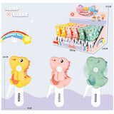 CTG Summer Zone Hand Crank Fan - Dinosaur