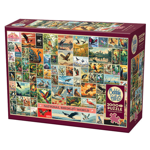 Cobble Hill 2000pc Puzzle - National Birds of the World