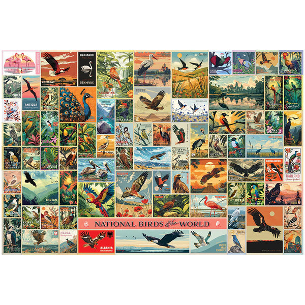 Cobble Hill 2000pc Puzzle - National Birds of the World