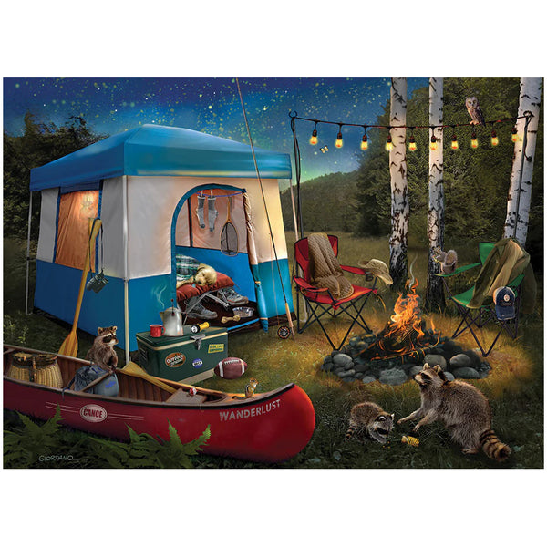 Cobble Hill 500pc Puzzle - Camping Wanderlust