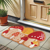 ABBOTT Coir Doormat 18x30" - Colourful Mushrooms