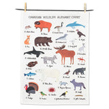 Abbott Canadian Wildlife Kitchen Towel, 20x28"