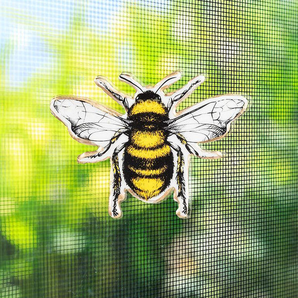 Abbott Two-Sided Screen Door Magnet - Bumble Bee